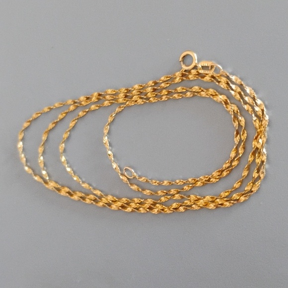 14 K yellow gold necklace - Picture 12 of 12
